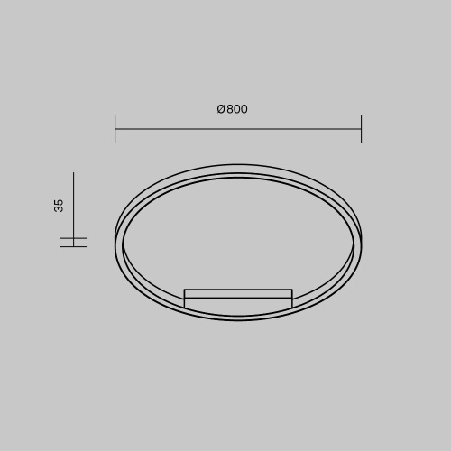 Потолочный светильник Maytoni Rim MOD058CL-L50BSK фото 6