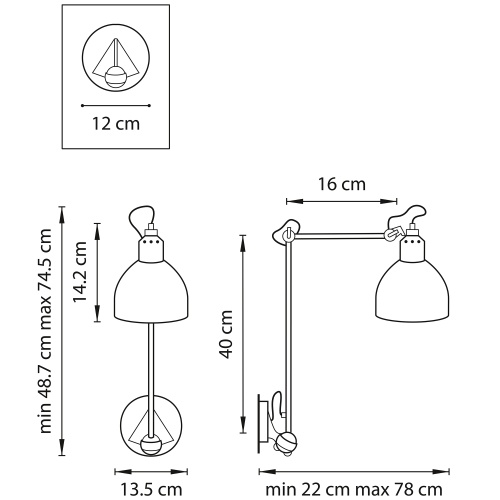 Бра Lightstar Loft 865614 фото 3