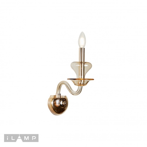 Бра iLAMP Mercury W9448-1 Gold фото 3