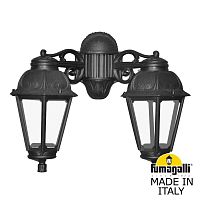 Уличный светильник-бра FUMAGALLI SABA черный, прозрачный K22.141.000.AXF1RDN