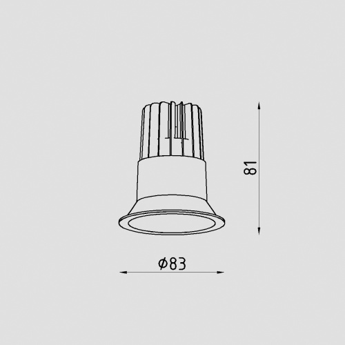 Светильник встраиваемый Lighttech Altus 7W LTZ01003 фото 4