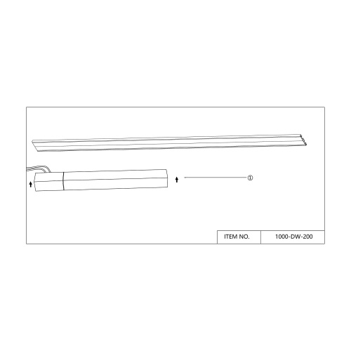 Блок питания для трекового магнитного светильника 200W 42V IP20 Favourite Techno-LED Unika 1000-DW-200 фото 3