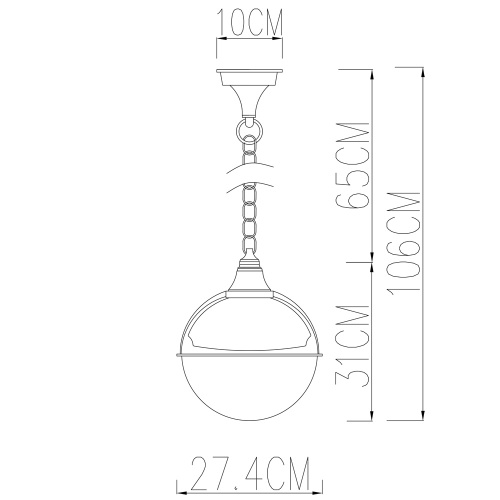 Уличный светильник Arte Lamp Monaco A1495SO-1BK фото 5