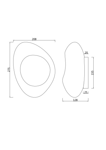 Бра Maytoni Mabell MOD306WL-01G фото 6