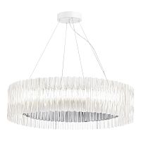 Светильник подвесной ST-Luce NAZARE Хром/Прозрачный LED 1*87W 3000K SL6012.113.01