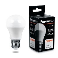 Лампа светодиодная Feron E27 11W 6400K 38031