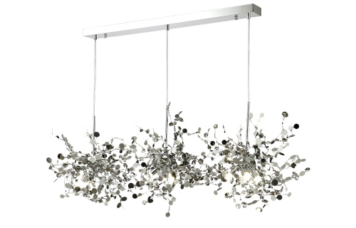 Светильник подвесной Crystal Lux GARDEN SP3х3 L1200 CHROME фото 3