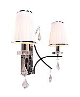 Бра Lumina Deco Glamour LDW 66247-2 WT+CHR