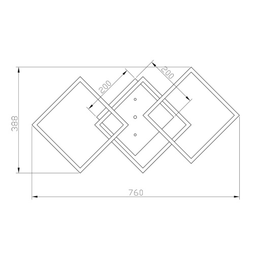 Потолочный светильник Escada  LED*95W 10246/3LED фото 8