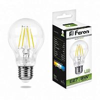 Лампа светодиодная Feron 9W 230V E27 4000K, LB-63 25632