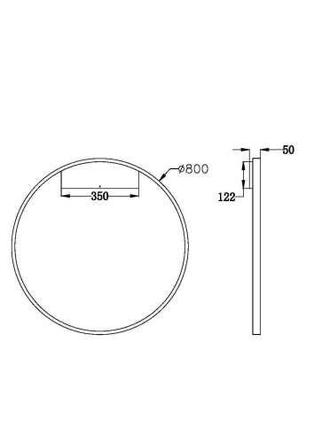 Настенный светильник (бра) Maytoni Rim MOD058WL-L50BS3K фото 5