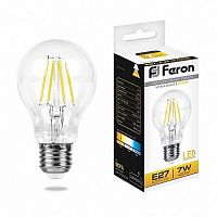 Лампа светодиодная Feron 7W 230V E27 2700K, LB-57 25569