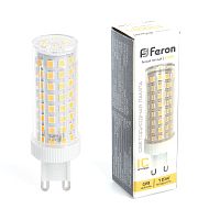 Лампа светодиодная Feron 15W 230V G9 2700K JCD, LB-437 38212