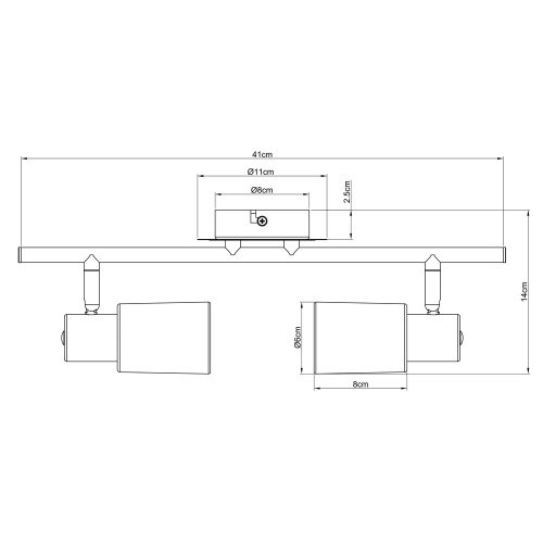 Спот Arte Lamp Cavalletta  A4510PL-2SS фото 6