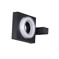 Уличный настенный светильник Odeon Light NATURE ODL24 черный/металл  IP54 LED 5W 4000K AC85-265V VART 6654/5WL