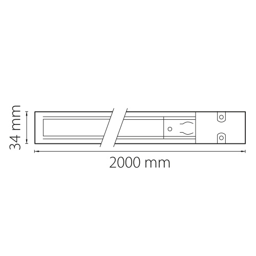 Трек четырехконтактный трехфазный Barra 504025 фото 4