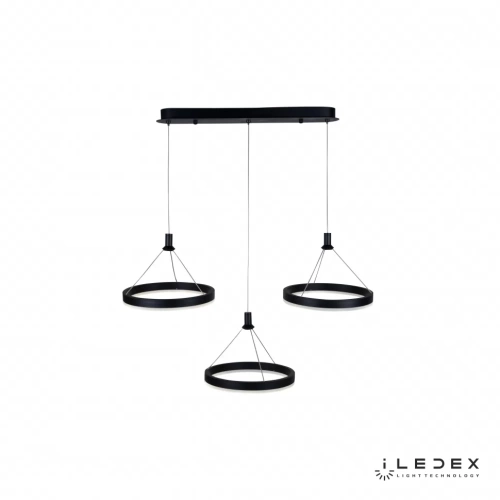 Подвесная люстра iLedex Libra D075-3 BK