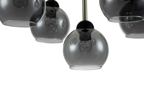 Подвесной светильник 11029/5P Black фото 4