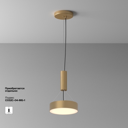 Потолочный светильник Maytoni Zon C032CL-24W3K-RD-MG фото 7