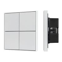 INTELLIGENT ARLIGHT Кнопочная панель KNX-304-23-IN White (BUS, Frame) (IARL, IP20 Металл, 2 года)