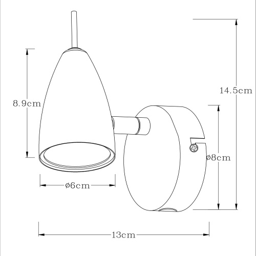 Спот Arte Lamp Regista A1966AP-1GY фото 3