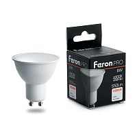 Лампа светодиодная Feron GU10 8W 4000K 38093
