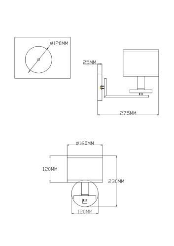 Бра Moderli Trio V2640-1W фото 4