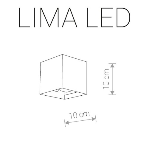 Cветильник уличный фасадный LIMA LED 9510 фото 4