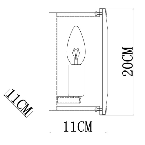 Светильник настенный Divinare Ostin 1100/02 AP-1 фото 3