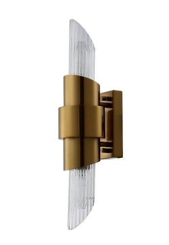 Бра Crystal Lux JUSTO JUSTO AP2 BRASS фото 3