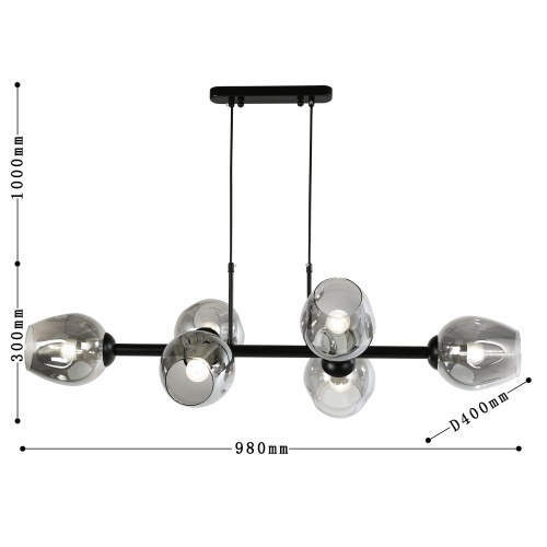 Подвесная люстра Favourite Traube 2361-6P фото 10