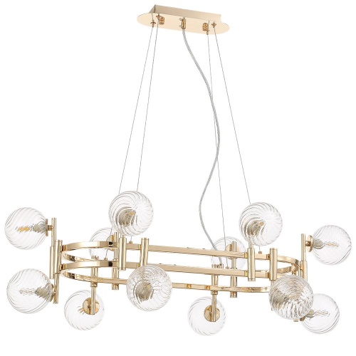 Люстра Crystal Lux LUXURY SP12L GOLD фото 3