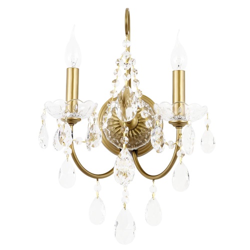 Бра Crystal Lux ODELIS AP2 GOLD фото 3