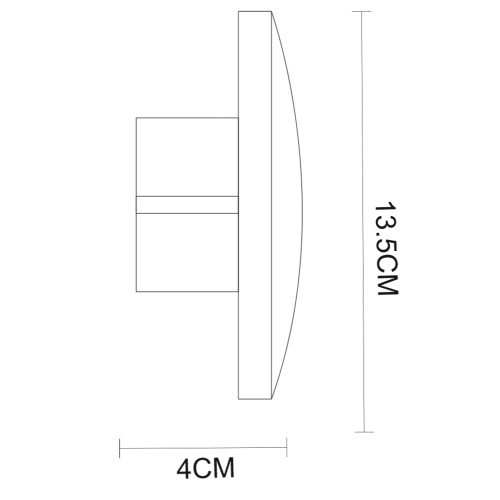 Светильник настенный Arte Lamp Nimbo A1506AP-1WH фото 4