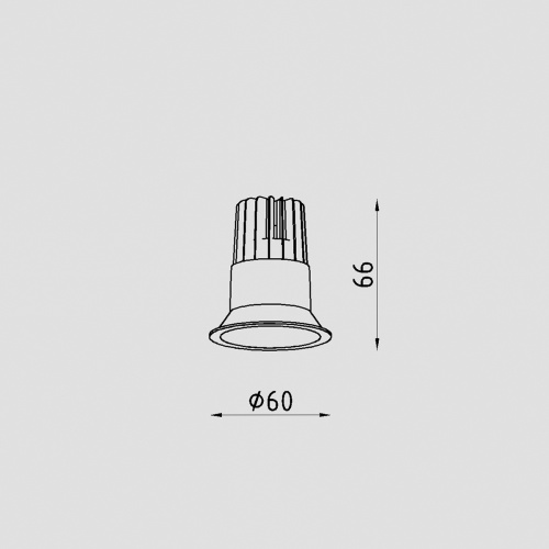 Светильник встраиваемый Lighttech Altus 5W LTZ01001 фото 4