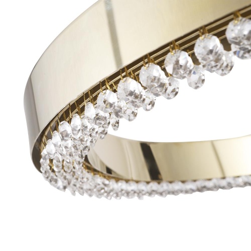 Люстра Crystal Lux SATURN SP120W LED GOLD фото 3