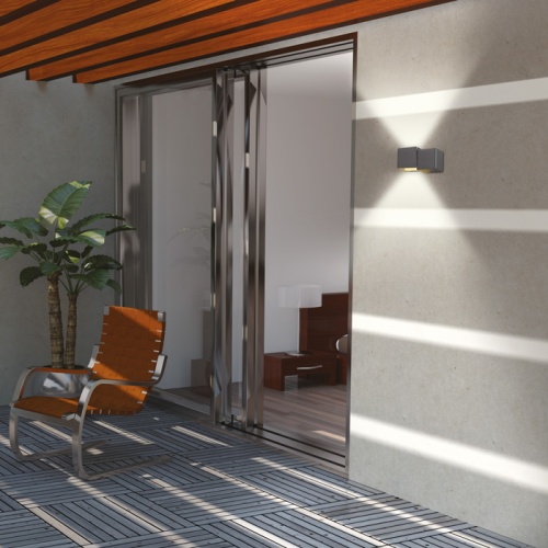 Уличный настенный светодиодный светильник NovoTech Kaimas 357400 фото 4