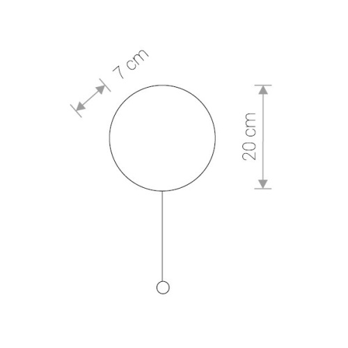 Настенный светильник MINIMAL 9377 фото 3