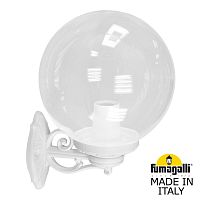 Уличный светильник-бра FUMAGALLI GLOBE 300 белый, прозрачный G30.131.000.WXF1R