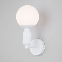Настенный светильник со стеклянным плафоном Eurosvet Bubble 50251/1, белый