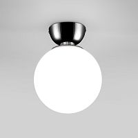 Потолочный светильник Eurosvet Bubble со стеклянным плафоном 30197/1 черный жемчуг