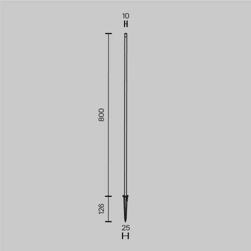 Ландшафтный светильник Maytoni Spear O441FL-L1GF3K1 фото 10