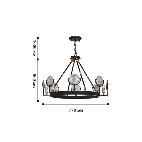 Подвесной светильник Fara 1721-8PC фото 6