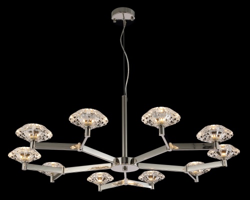 Люстра Crystal Lux REBECA SP10 NICKEL фото 4