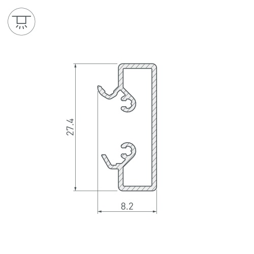 Основание Arlight ALU-BASE 015467 фото 3