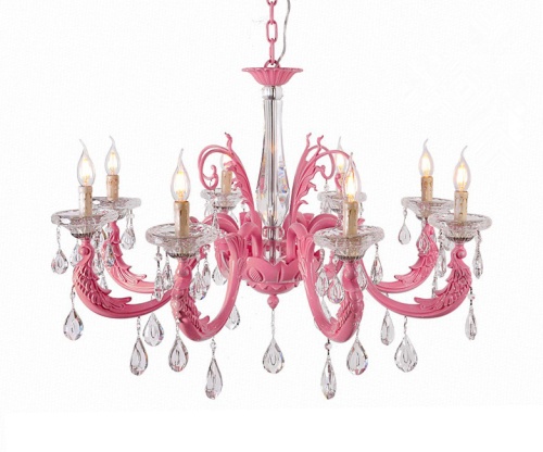 Люстра MAK-interior Pink WTL5001-6PINK