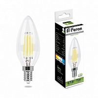 Лампа светодиодная Feron 7W 230V E14 4000K, LB-66 25780