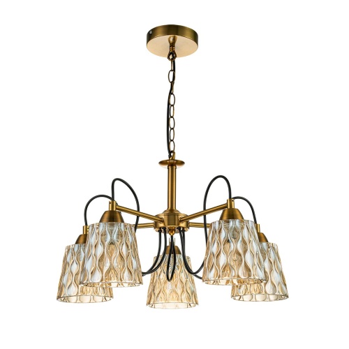 Подвесной светильник Escada 1125/5PL E27*40W Brass фото 3