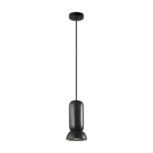 Подвес Odeon Light PENDANT ODL24 315 KERAMA черный/металл/керамика GU10 LED 4W  5054/1D фото 3