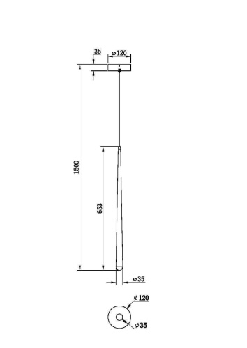 Подвесной светильник Maytoni Cascade MOD132PL-L6BSK фото 4